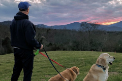 Neighbor-with-Simba-and-Hunter 2017